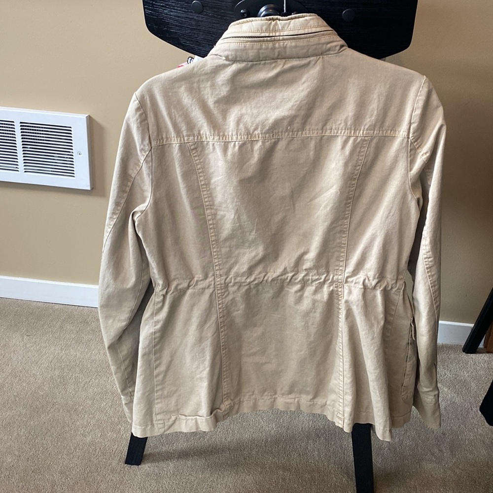 Tan Utility Jacket - Picture 3 of 4